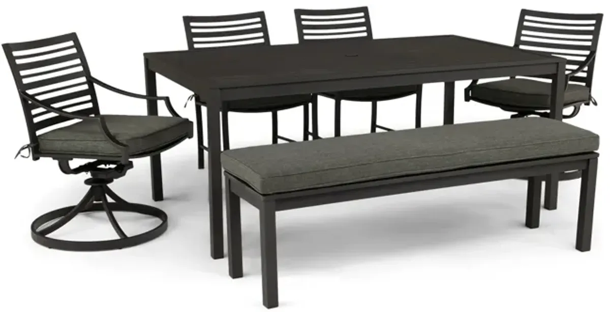 Uptown 6 Piece Patio Dining Set