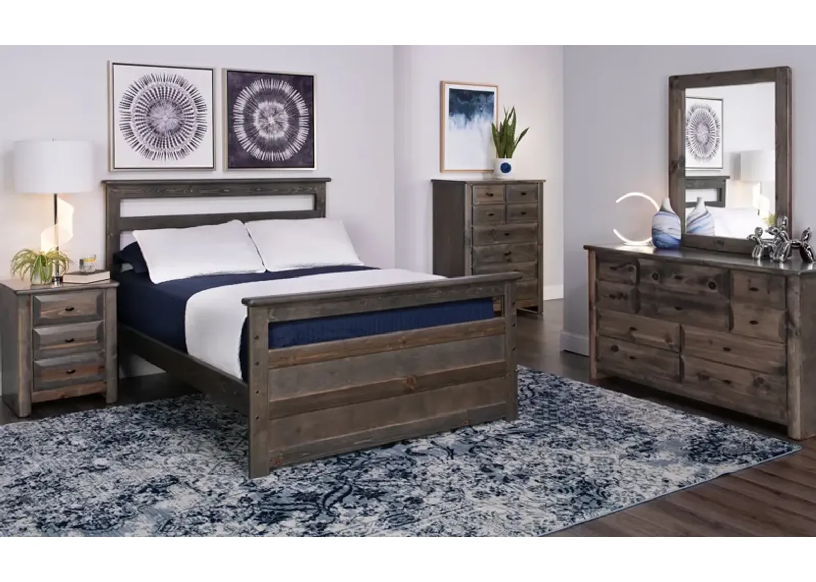 Laguna Twin Panel Bedroom Suite