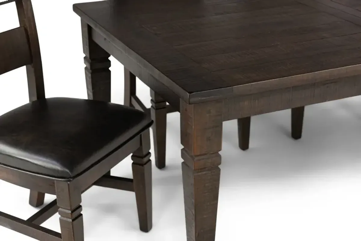 Homestead Leg Table With 4 Dining Chairs