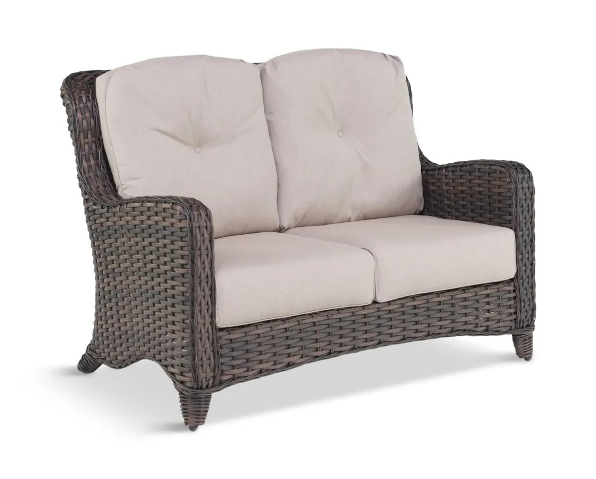 Rockford Wicker Loveseat