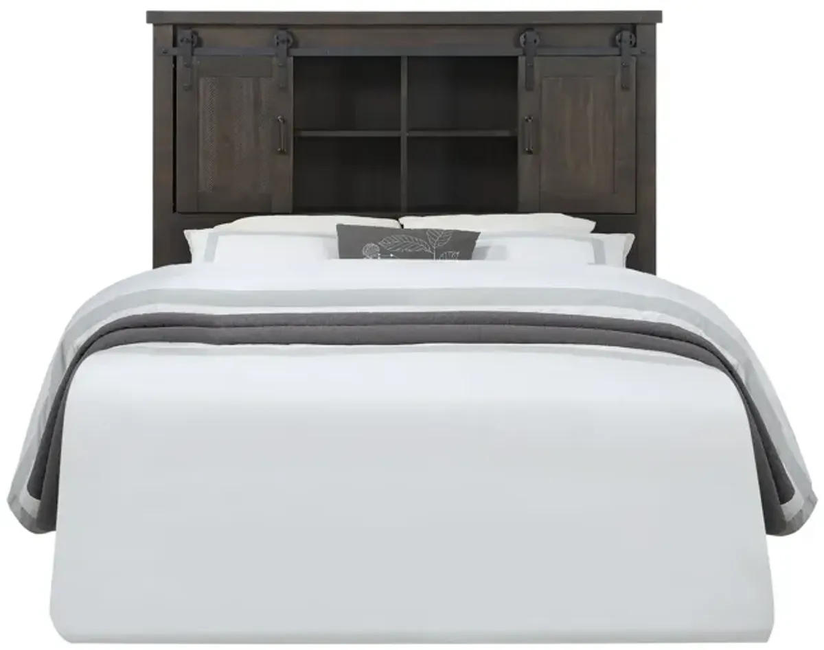 Urban Barn Queen Bookcase Non-Storage Bed