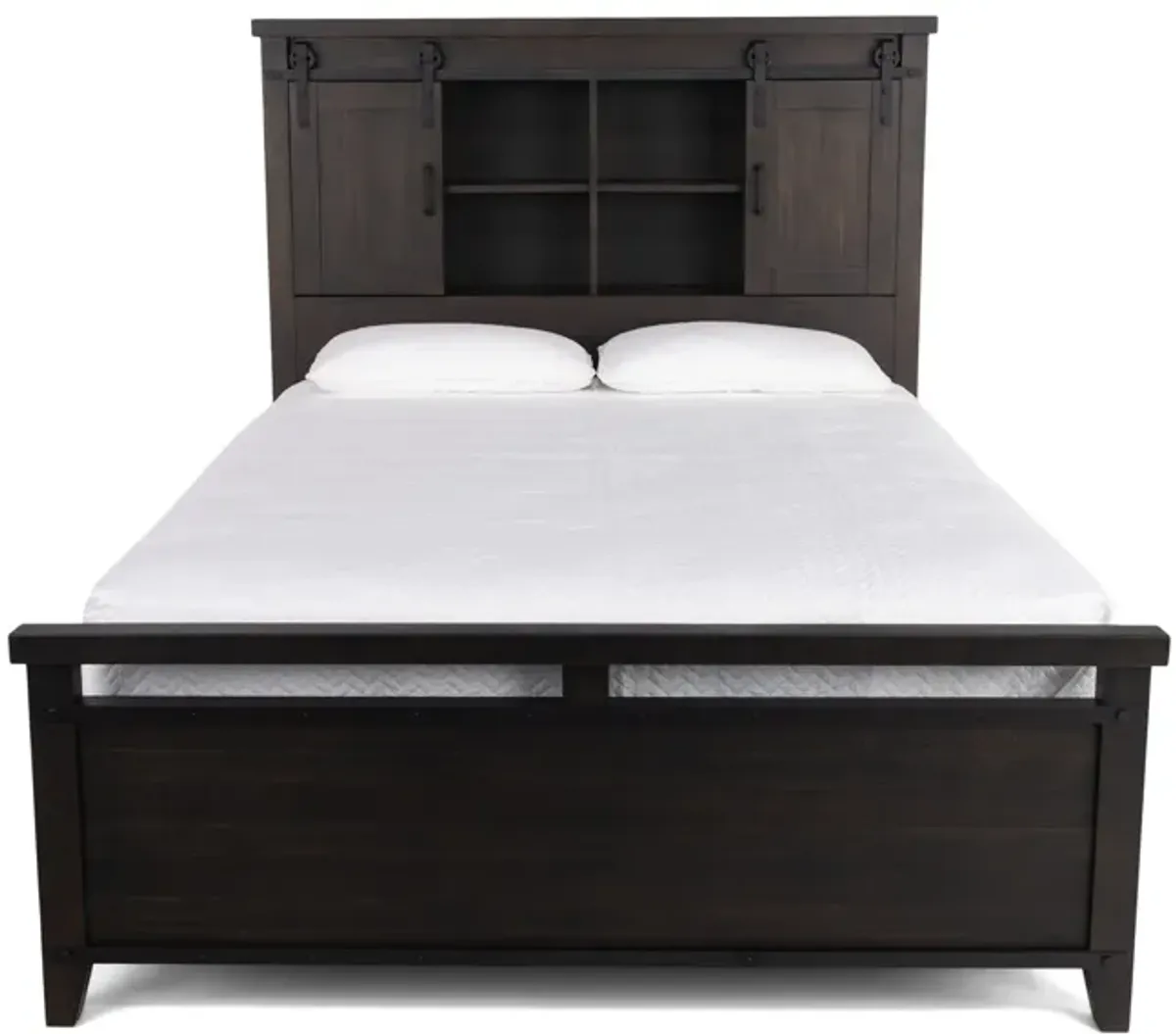 Urban Barn Queen Bookcase Non-Storage Bed