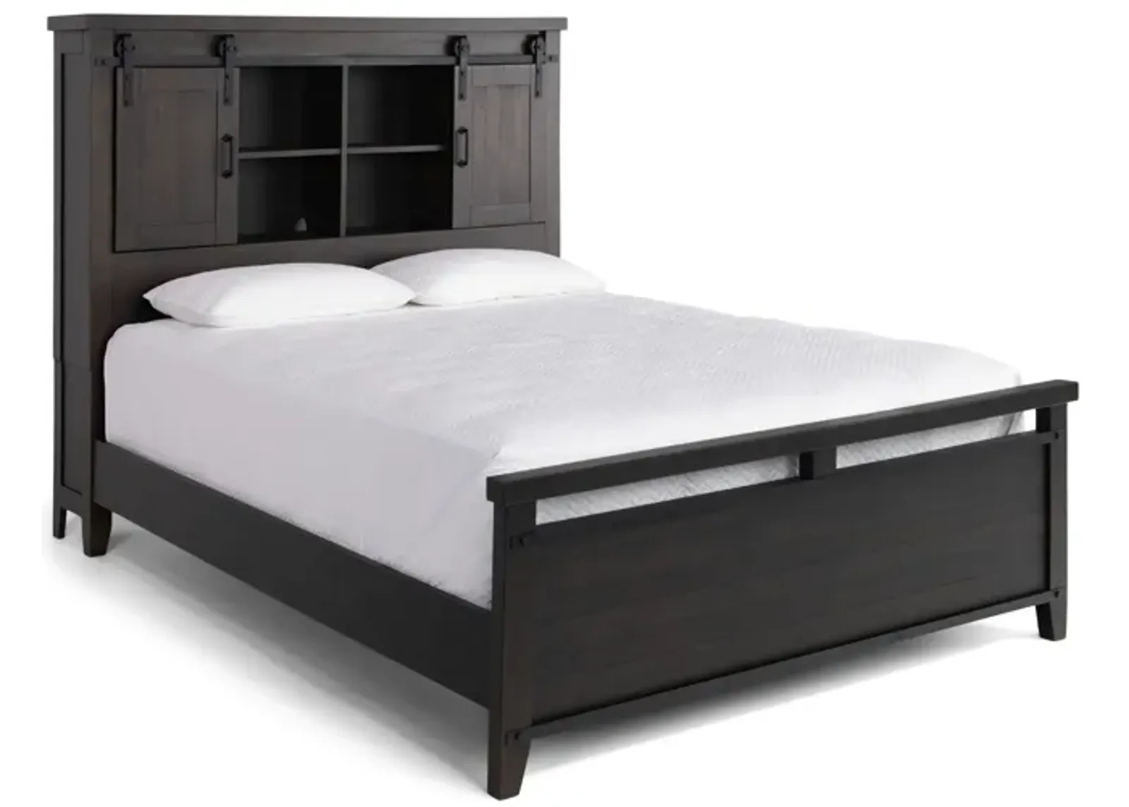 Urban Barn Queen Bookcase Non-Storage Bed