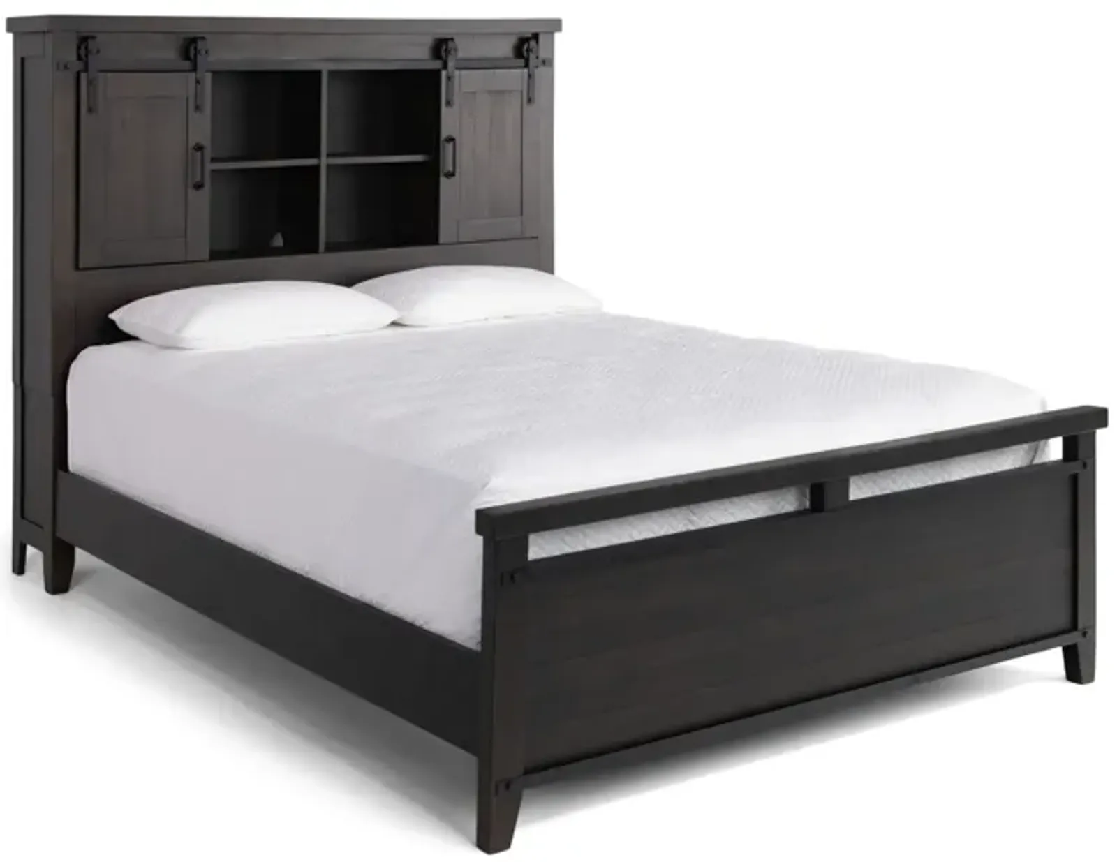 Urban Barn Queen Bookcase Non-Storage Bed