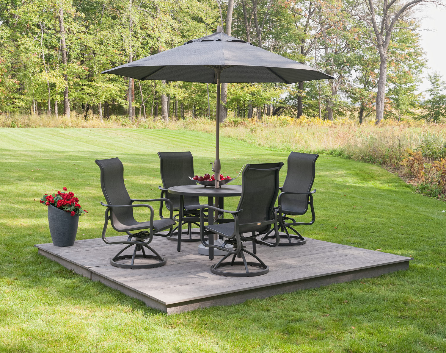 Cabrisa 5 Piece Patio Dining Set