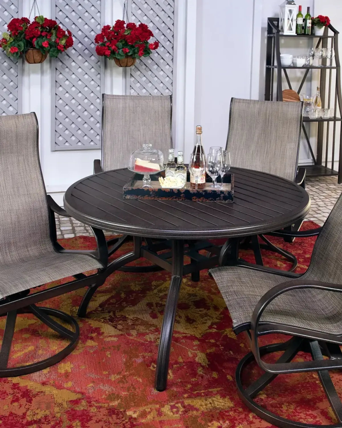 Coastline 5pc Patio Dining Set