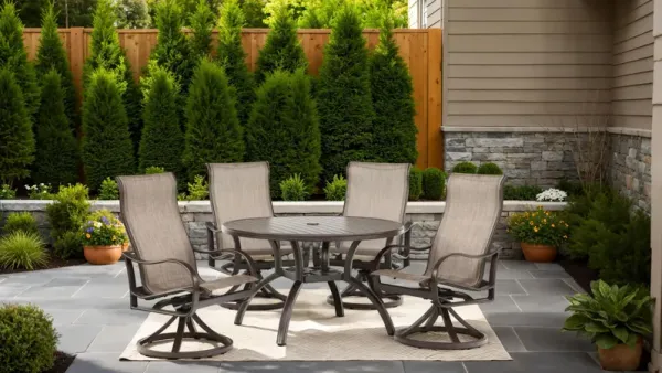 Coastline 5pc Patio Dining Set
