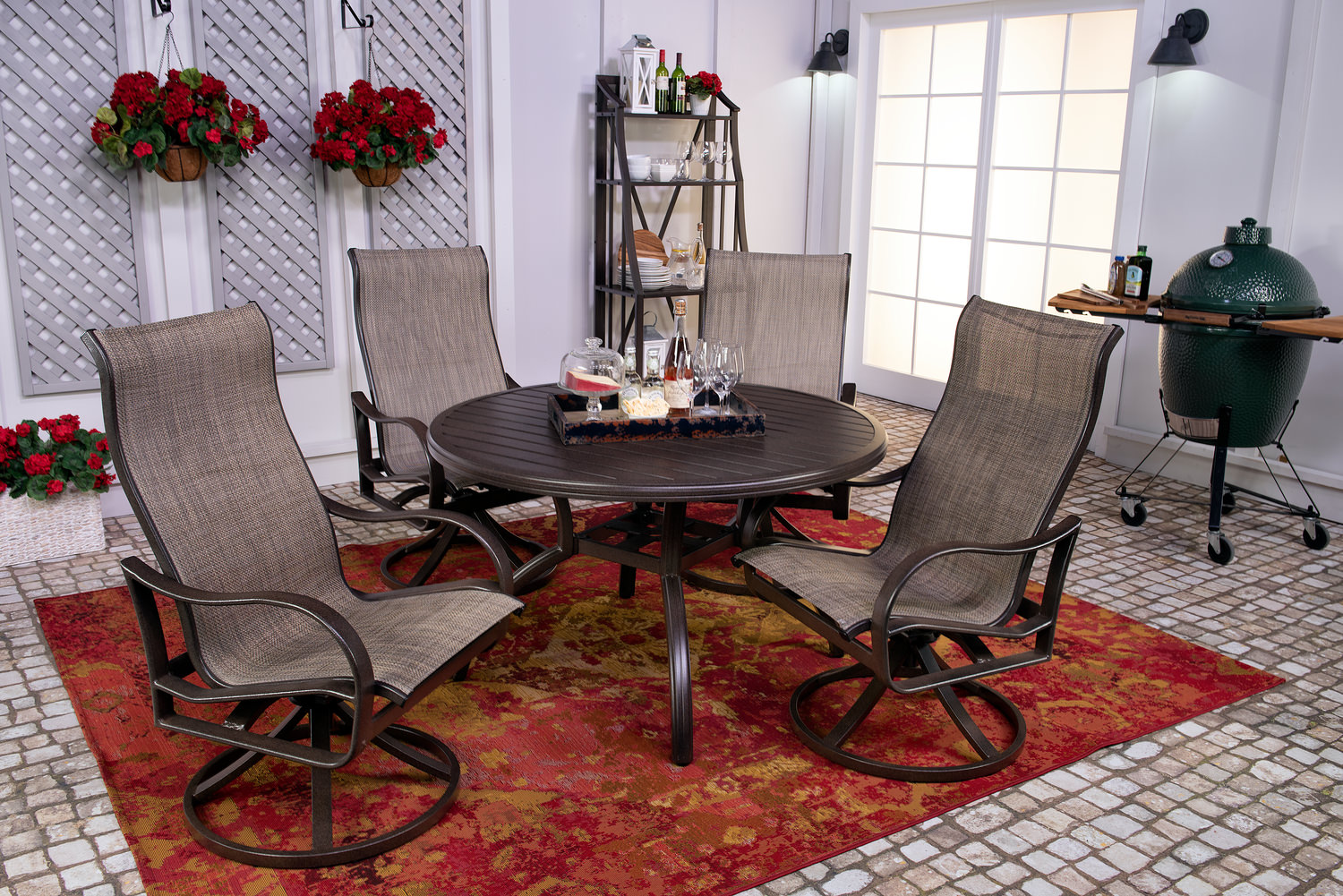 Coastline 5pc Patio Dining Set