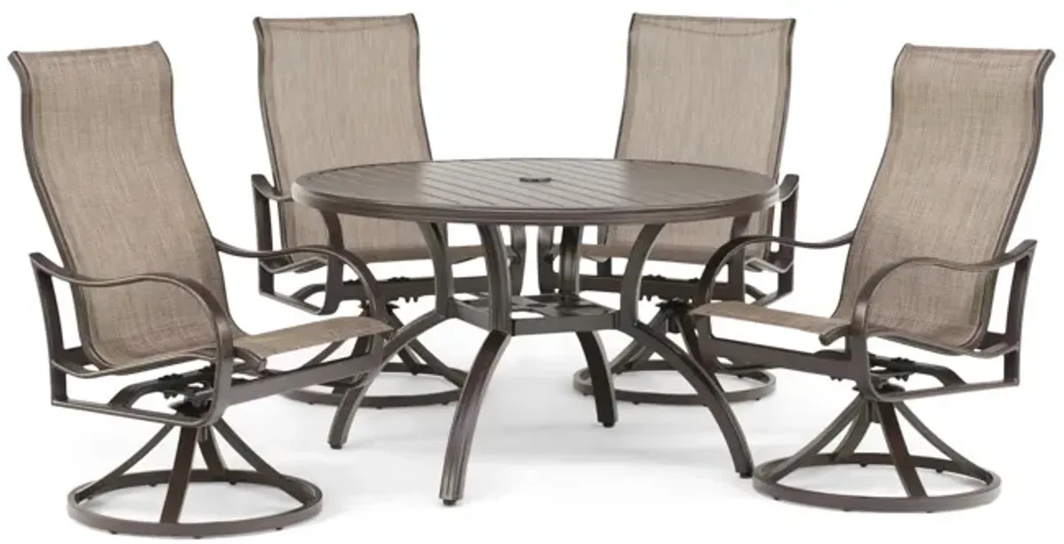 Coastline 5pc Patio Dining Set