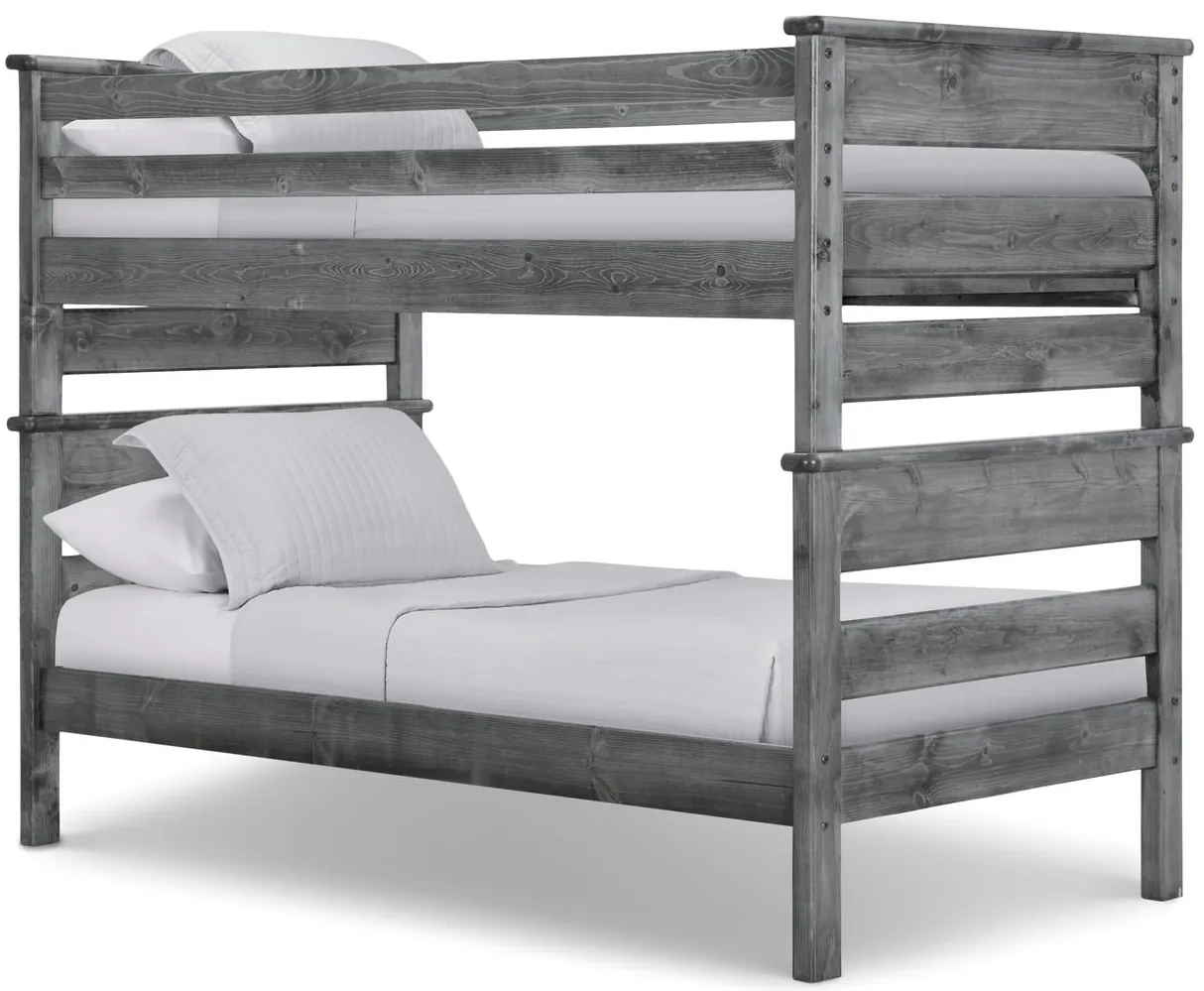 Laguna T T Bunk Bed - Rustic Grey