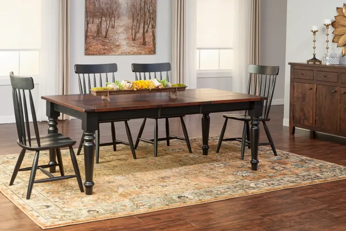 Essex Table With 4 Magnolia Dining Chairs