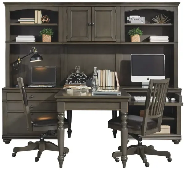 James 3 Bay Wall With Peninsula Writing Desk