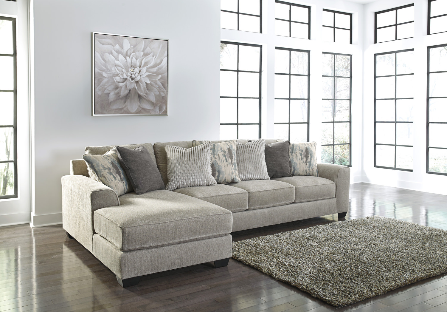Jolie 2 Piece Modular Sectional Left Chaise