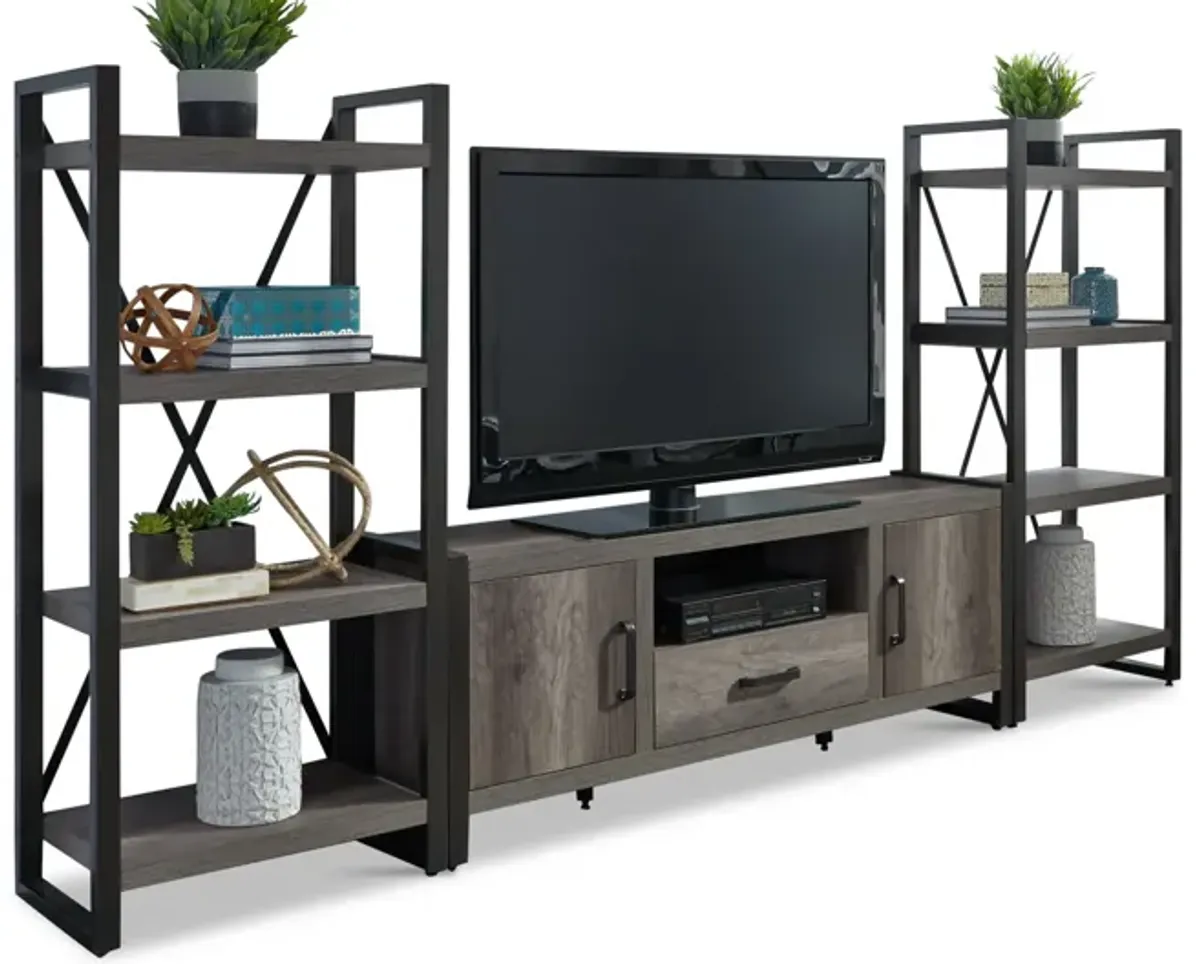 Tanners Creek 3 Piece Entertainment Wall