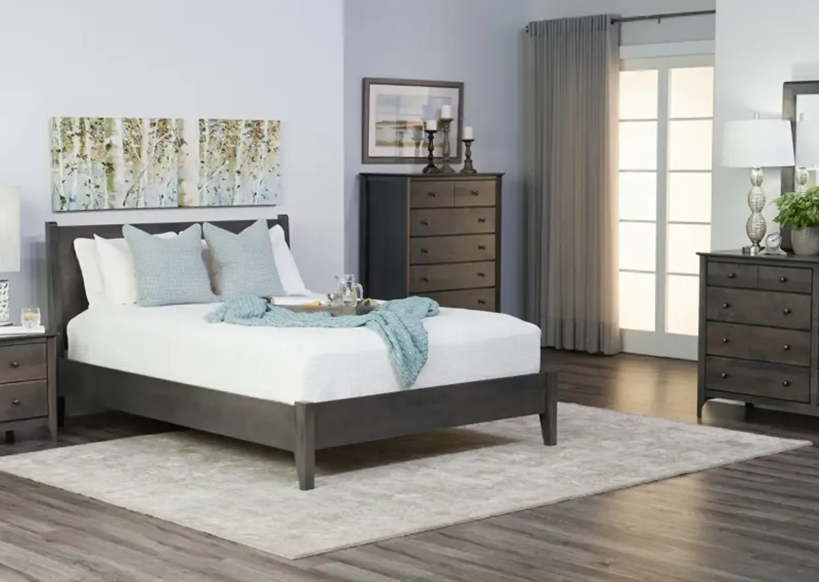 Stratford Queen Bedroom Suite With 2 Drawer Nightstand