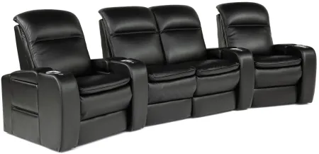 Vertex 3 Piece Leather Power Reclining Sectional