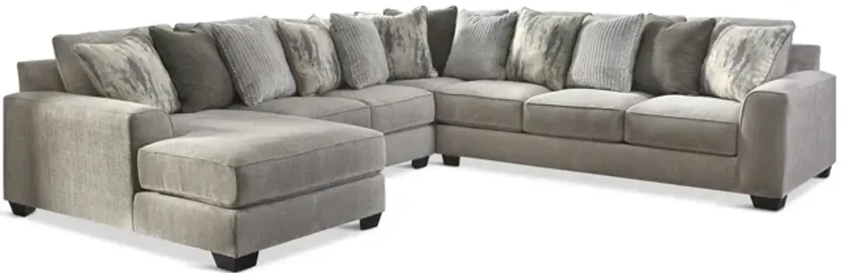 Jolie 4 Piece Modular Sectional - Left Chaise