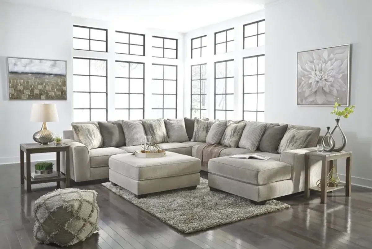 Jolie 4 Piece Modular Sectional - Right Chaise