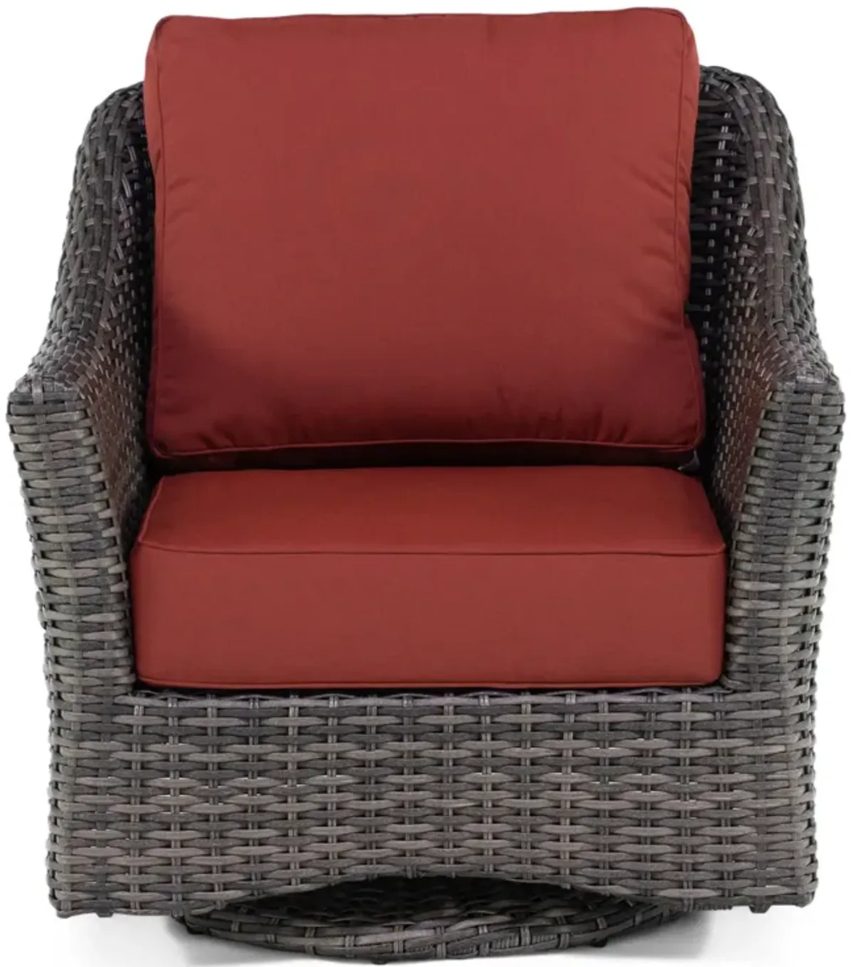 The Bay Wicker Swivel Glider Lounge Chair