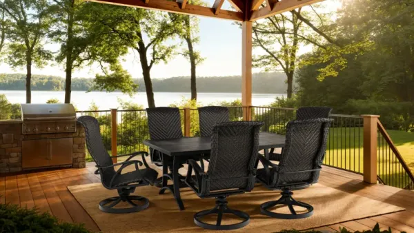 San Tropez 7-Pc Patio Dining Set