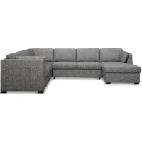 Vivian 3 Piece Sectional - Right Arm Chaise