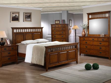 Trudy King Panel Bed