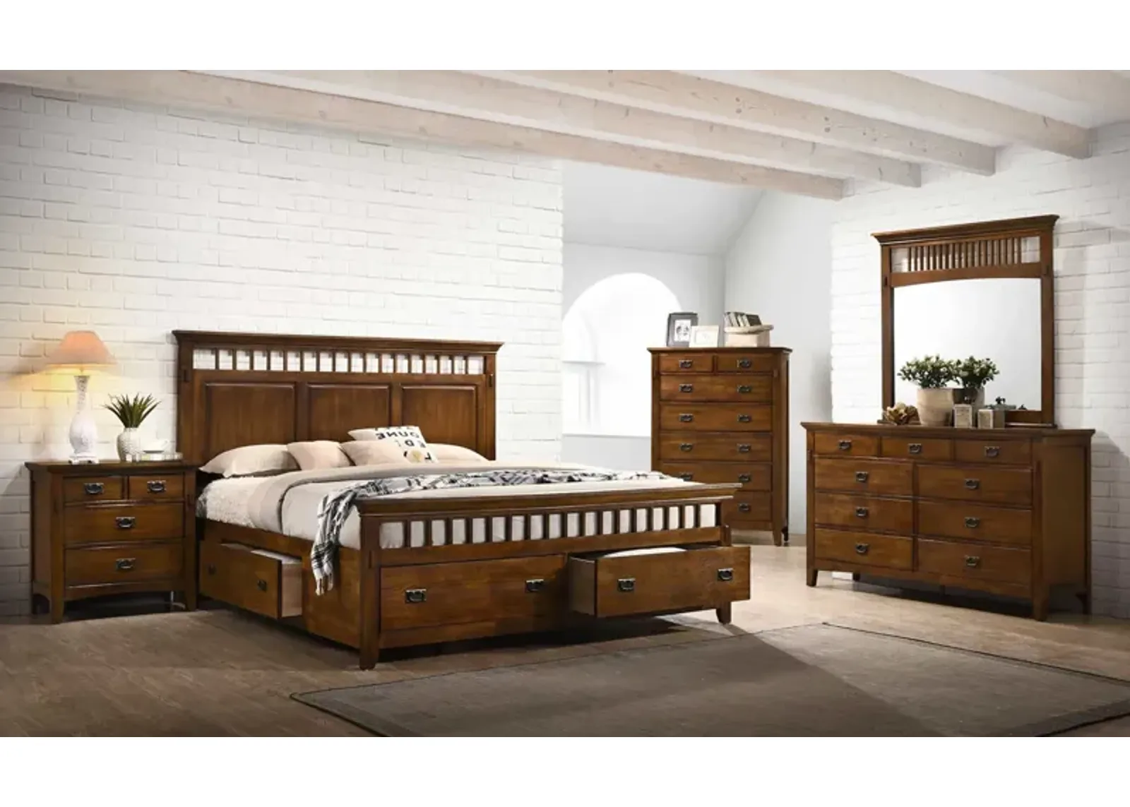 Trudy Queen Storage Bed