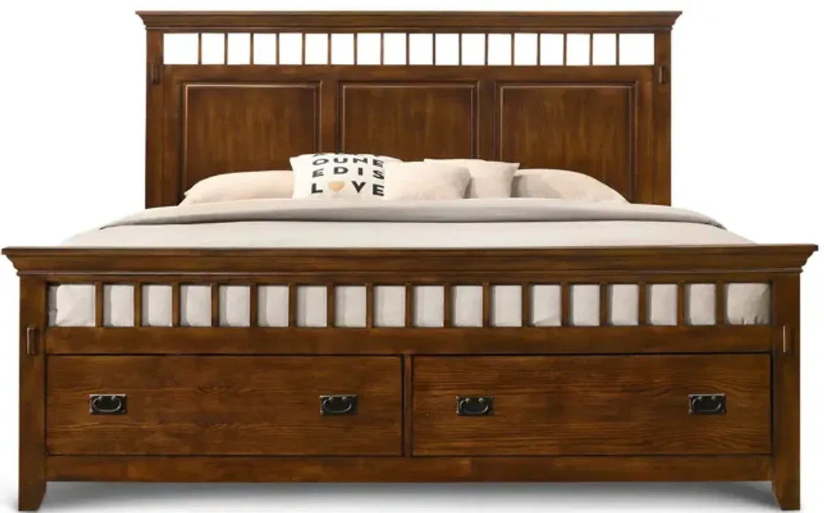 Trudy King Storage Bed