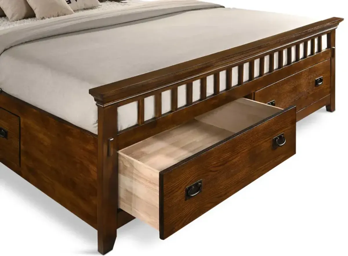 Trudy King Storage Bed