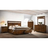 Trudy King Storage Bed