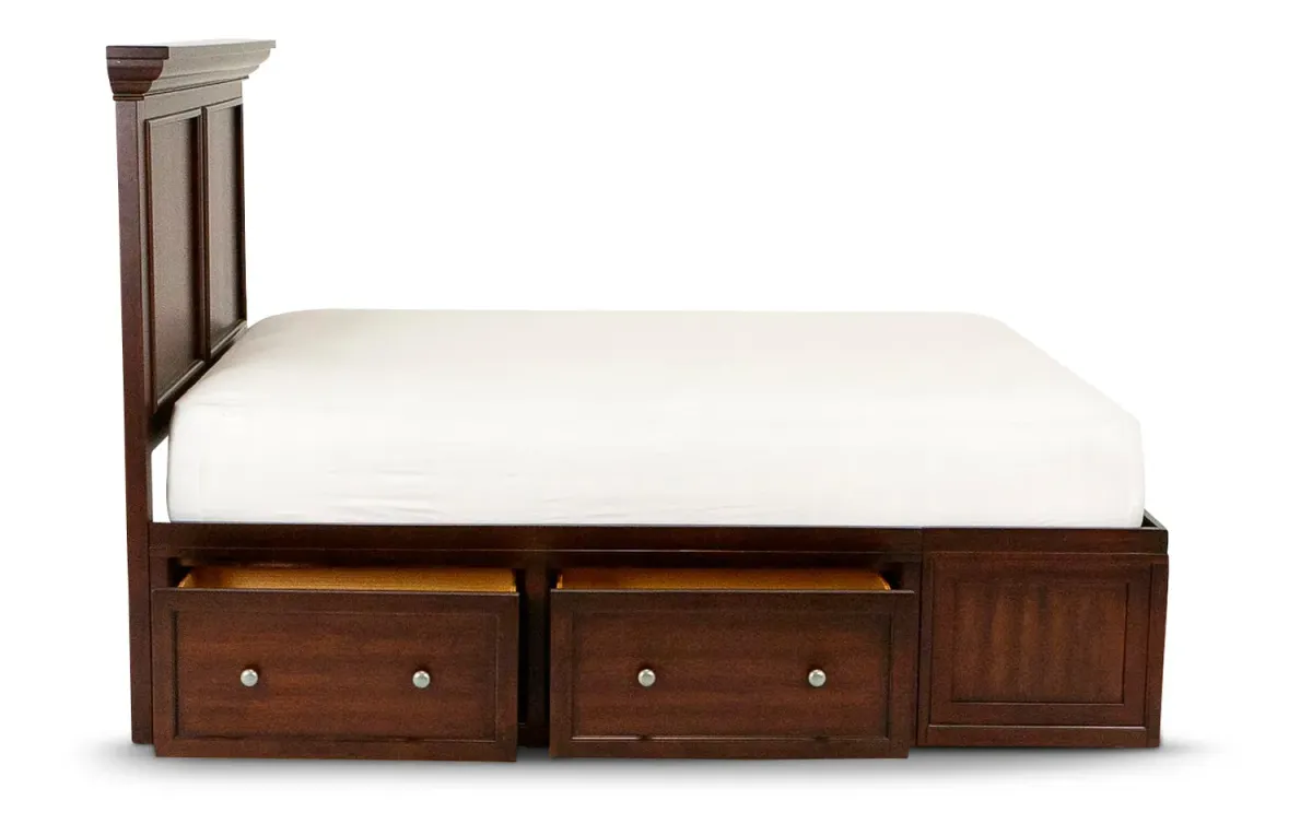 Spencer King Storage Bed