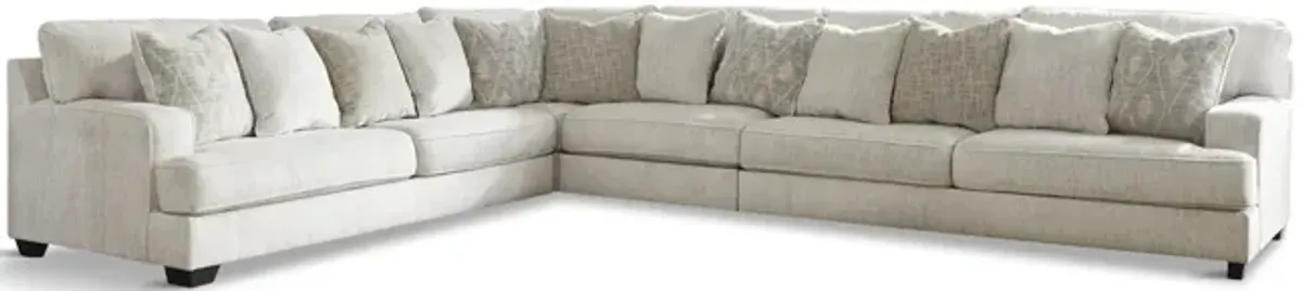 Carrie 4 Piece Modular Sectional - Parchment