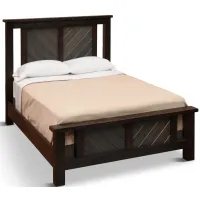 Woodshop Carriage King Bed