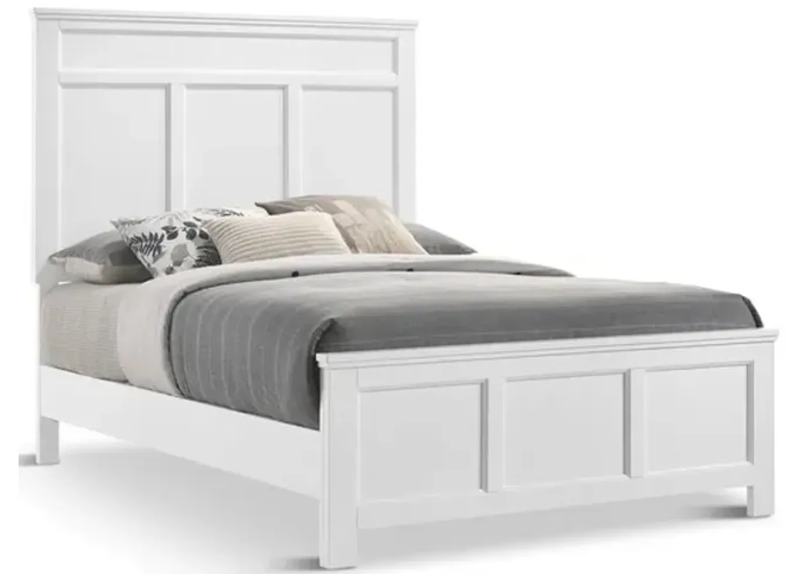 Hunter Full Bed - White