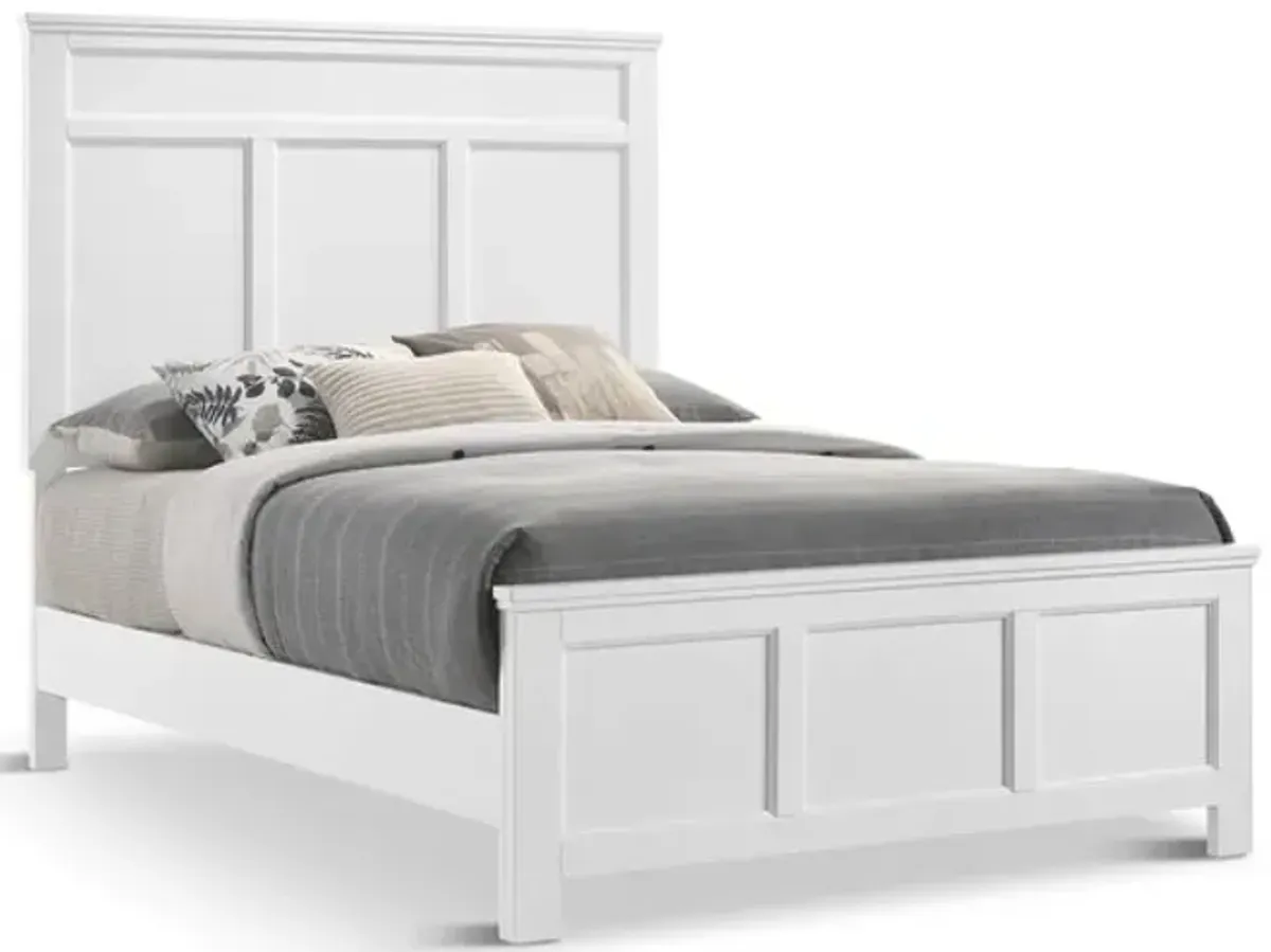 Hunter Full Bed - White