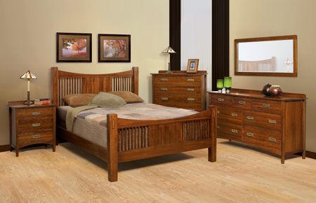 Heartland Mission Queen Bed