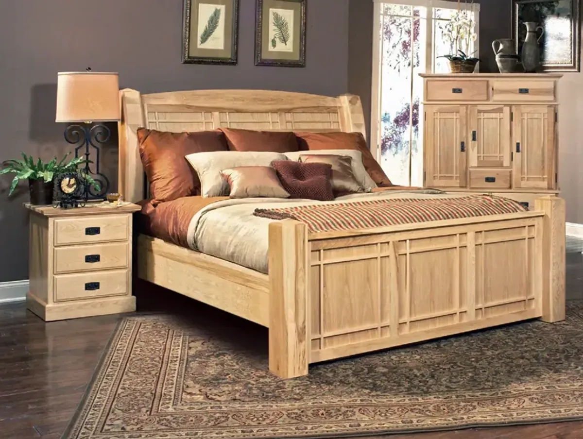 Hickory Highlands Queen Arch Bed