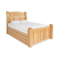 Hickory Highlands King Arch Bed
