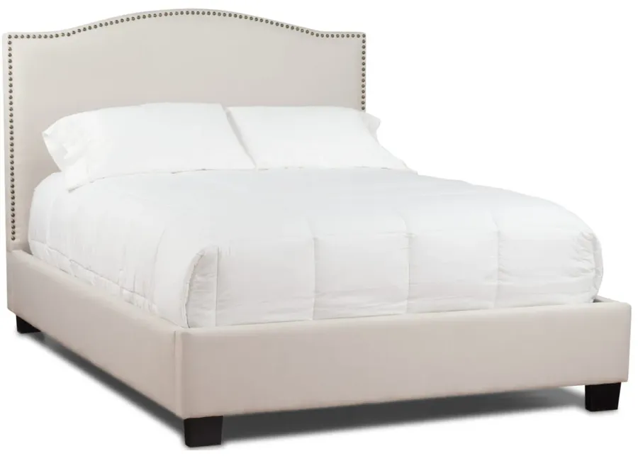 Philippa Queen Bed - Sand