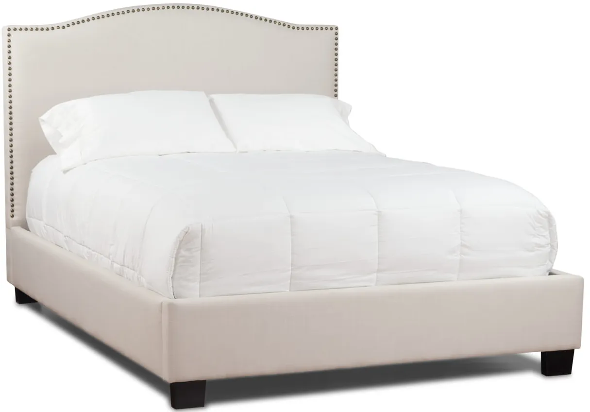 Philippa Queen Bed - Sand