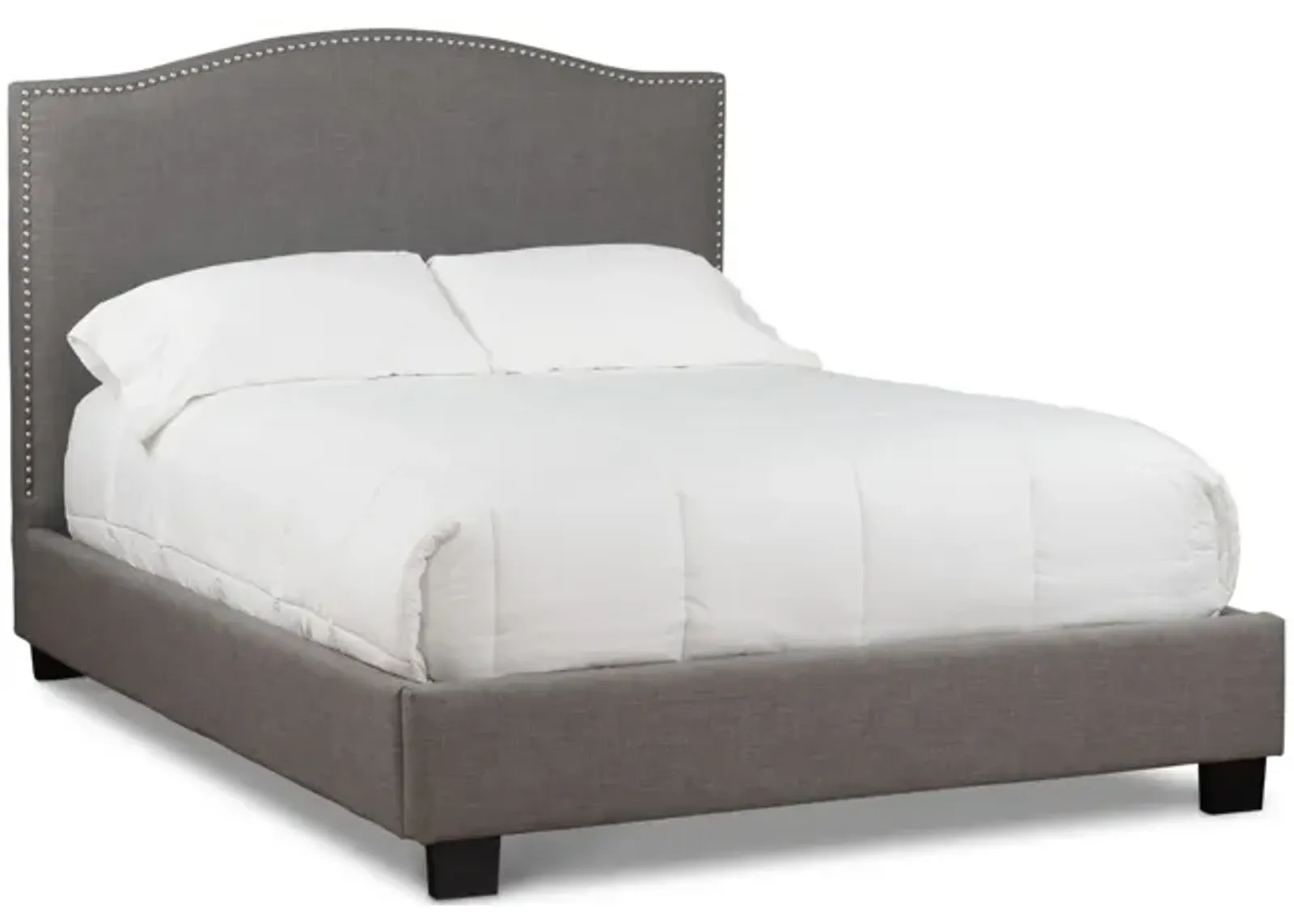 Philippa Queen Bed - Grey