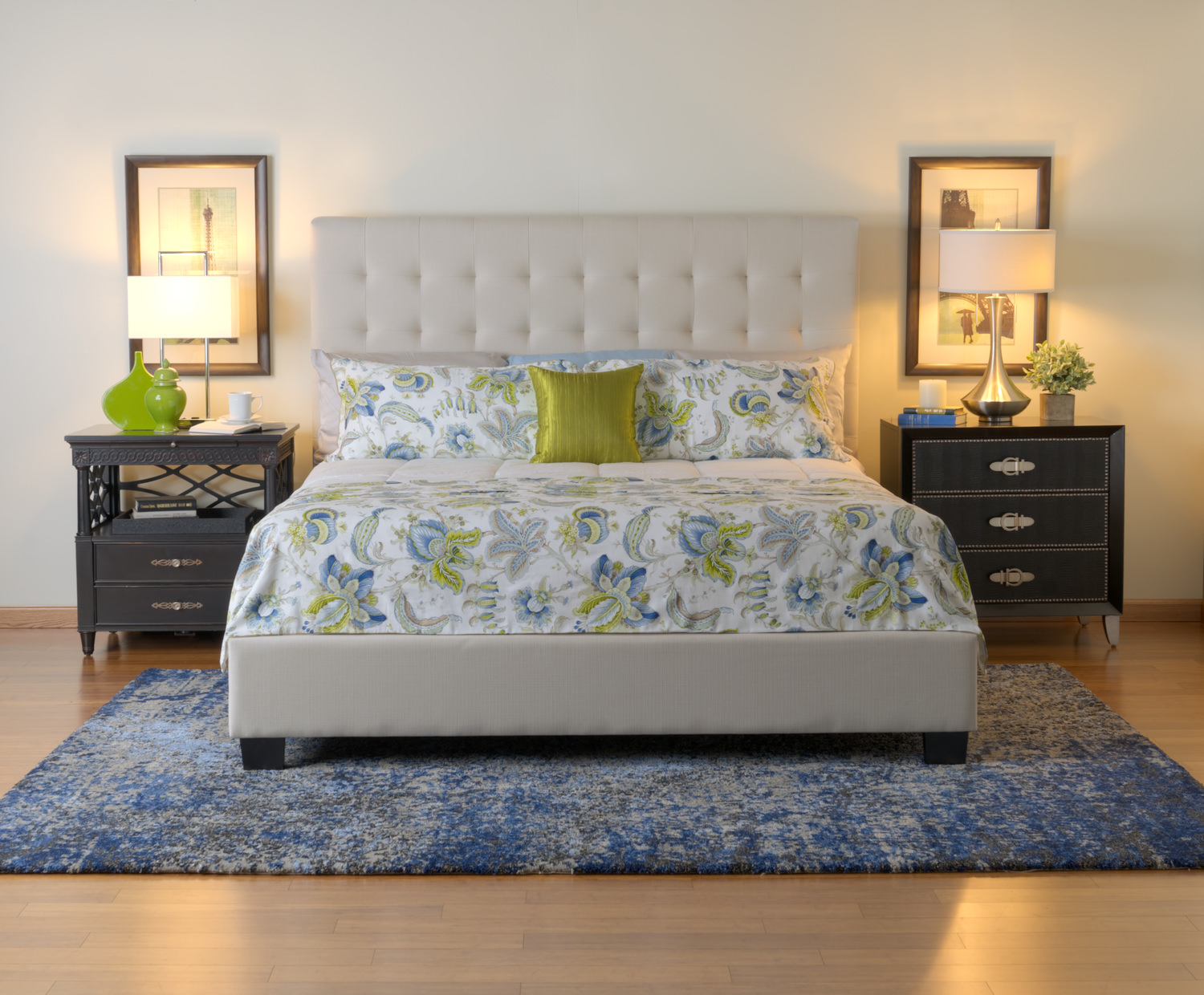 Harlow Queen Bed - Sand