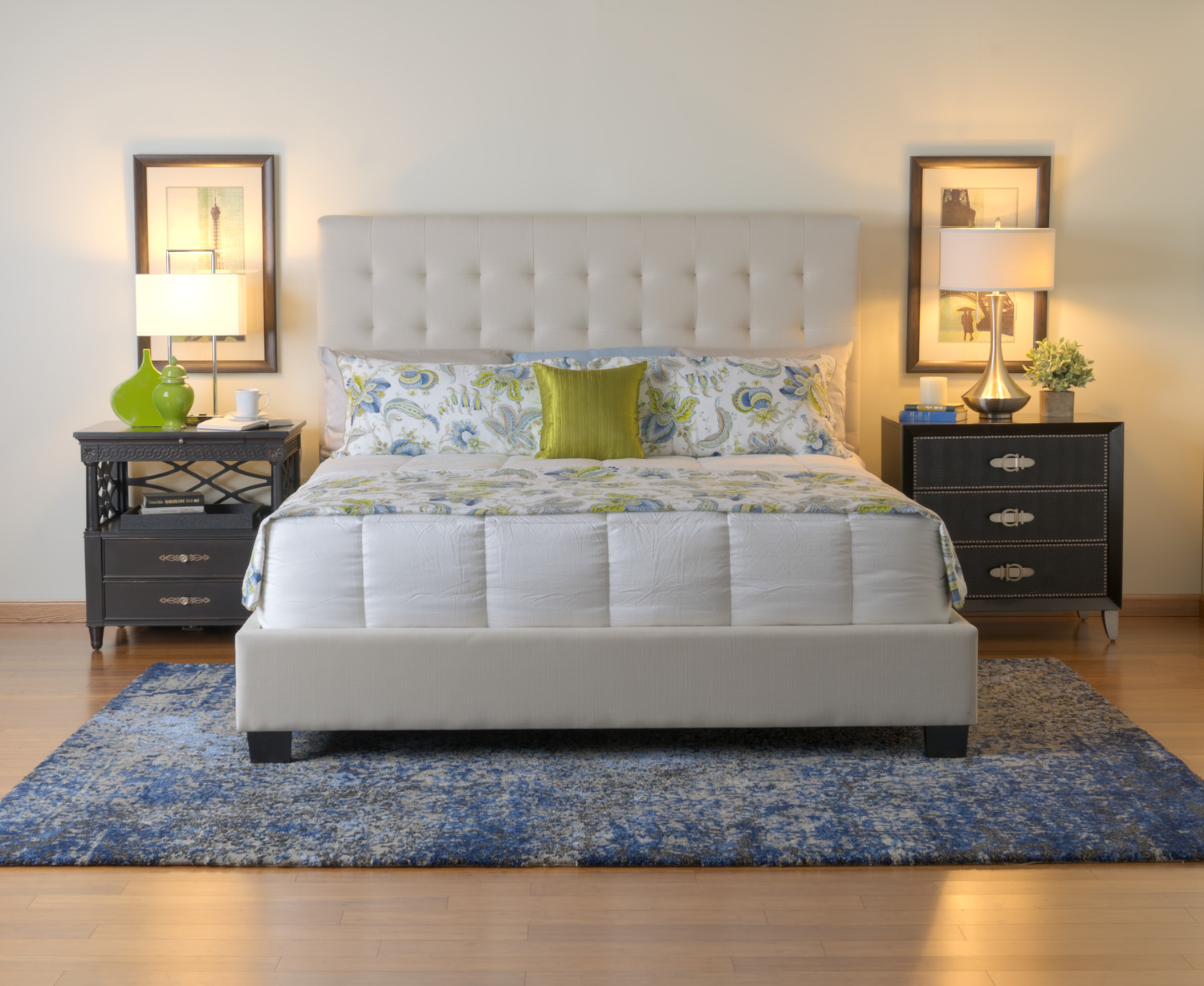 Harlow Queen Bed - Sand