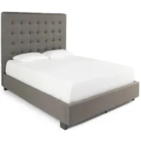 Harlow II Queen Storage Bed - Grey