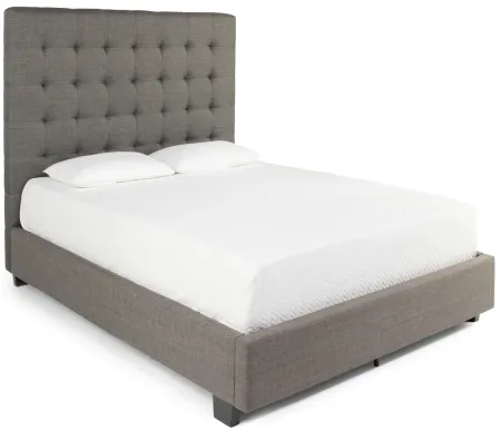 Harlow II Queen Storage Bed - Grey