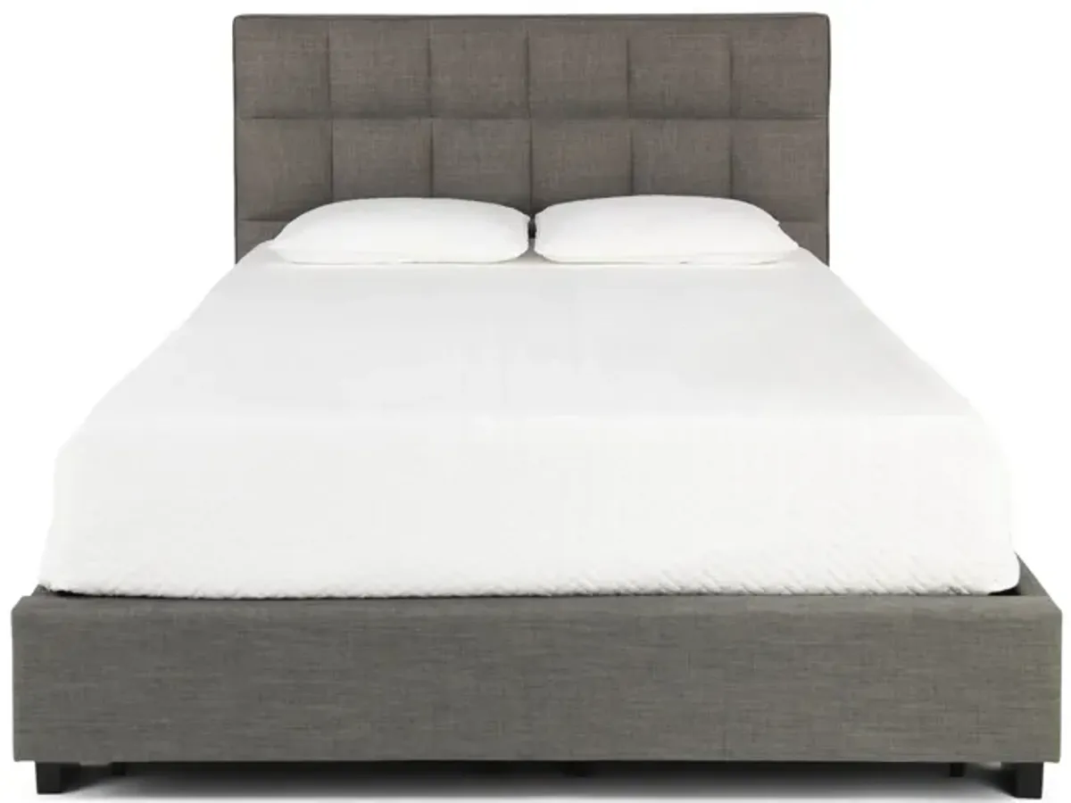 The Loft Queen Storage Bed - Grey