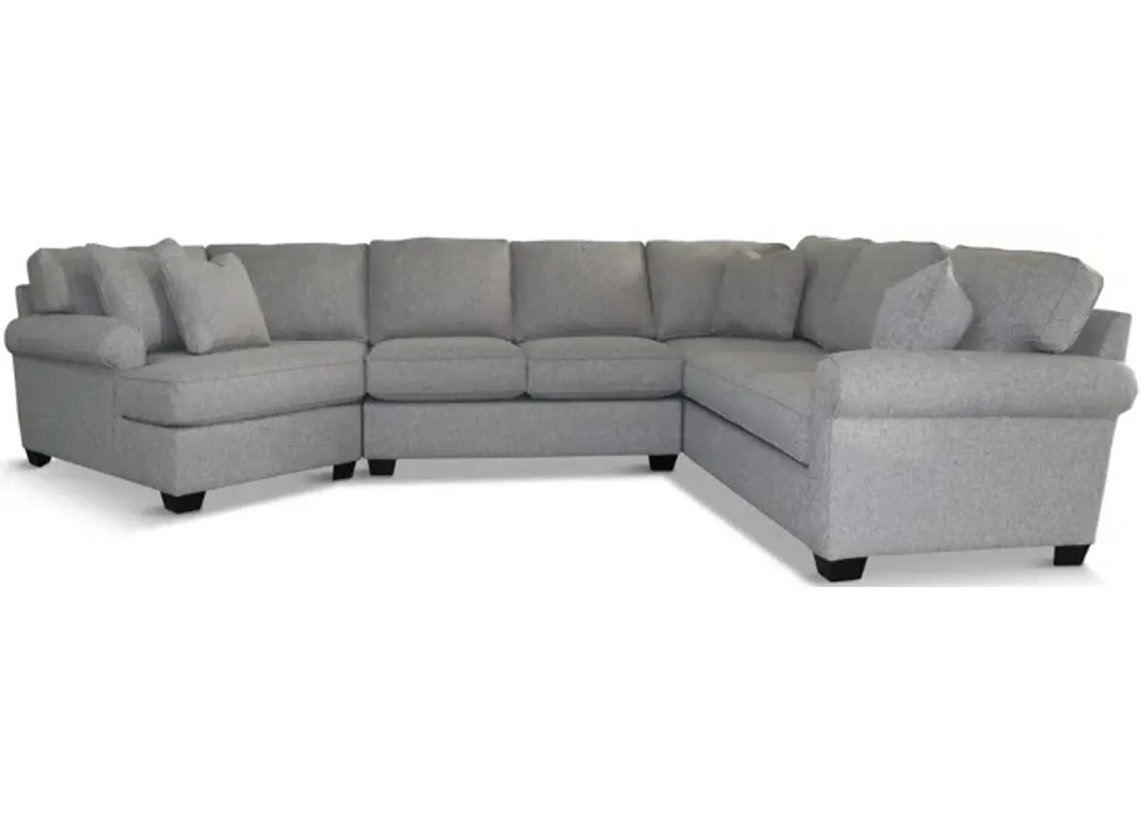 Odin 3 Piece Modular Sectional - Left Cuddler