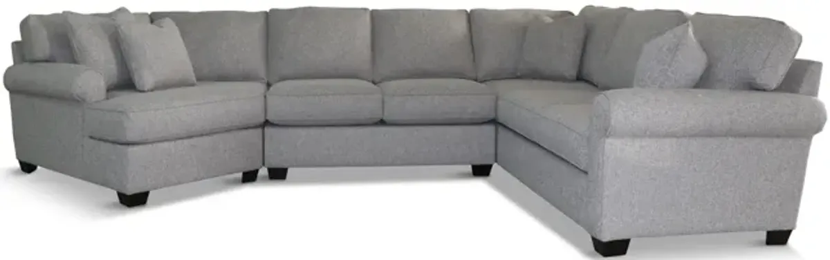 Odin 3 Piece Modular Sectional - Left Cuddler