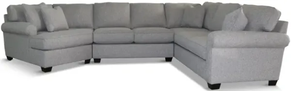 Odin 3 Piece Modular Sectional - Left Cuddler