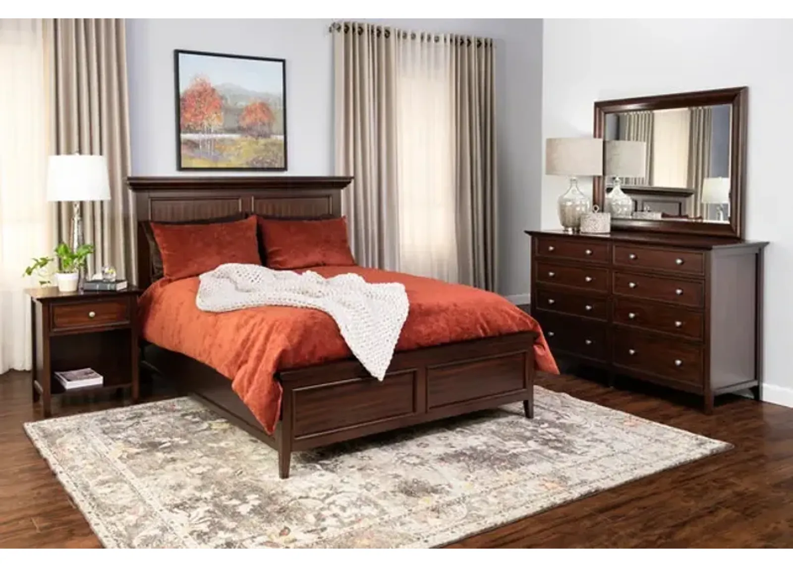 Spencer Panel Bedroom Suite